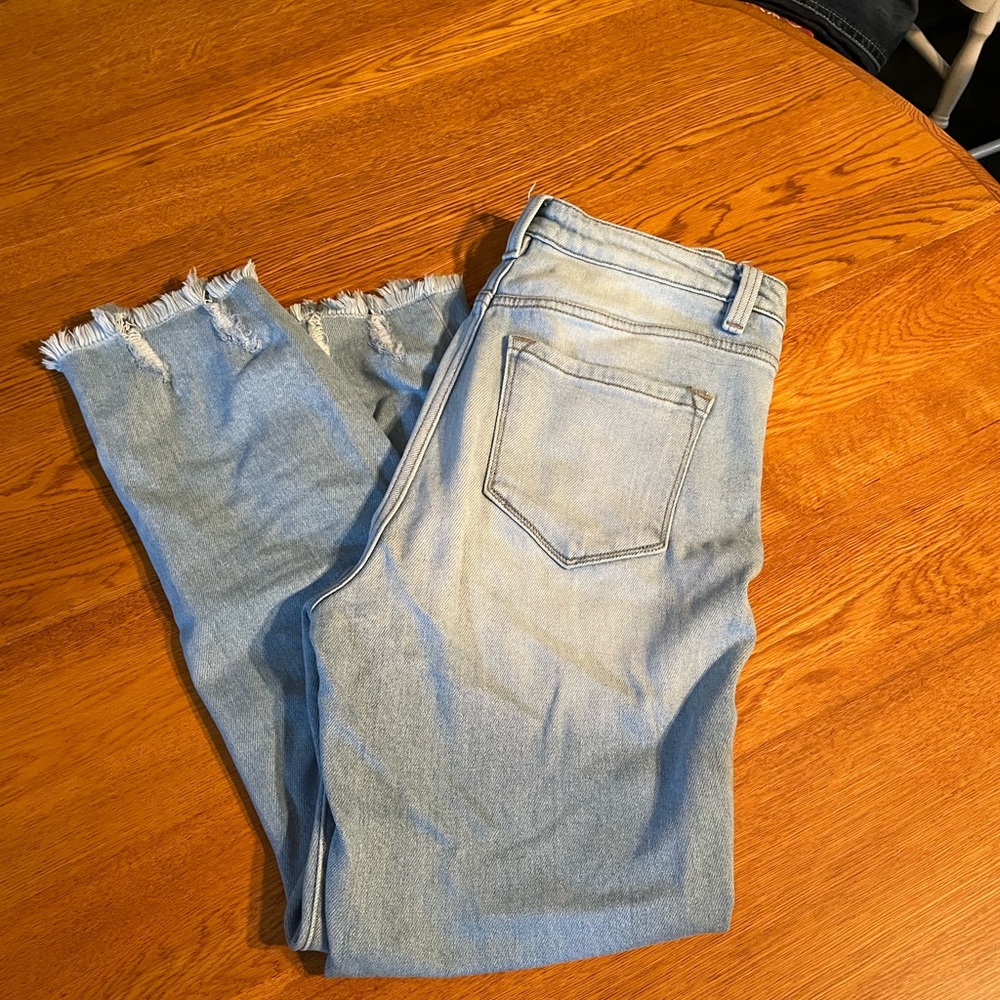 Light Wash Mom Fit Jeans